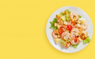 Ensalada navideña de escarola