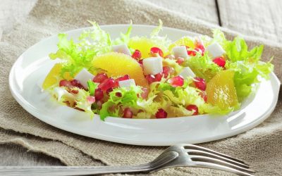 Ensalada de Escarola, Naranja y Granada