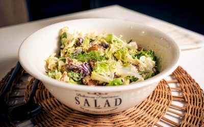 Ensalada carbonara con escarola Cuadraspania