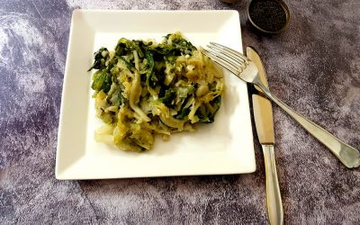 Salteado de Escarola y Puerros: un plato saludable y delicioso