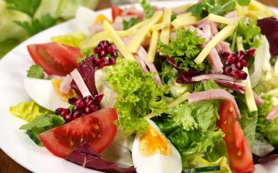 Ensalada de escarola con granada